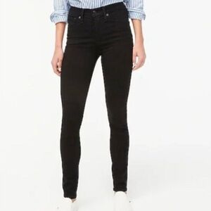 J. Crew Women's Classic Black Skinny Jeans